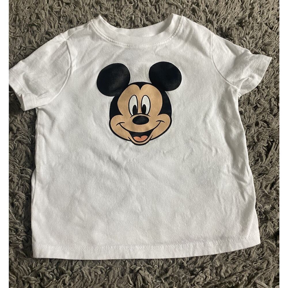 Old Navy Disney Mickey Mouse Face Graphic Tee Size 18-24 Months Unisex